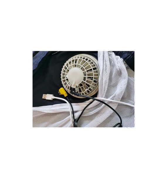 Senjoy エアコン作業ジャケット 暑い夏を涼しいファンで乗り切る