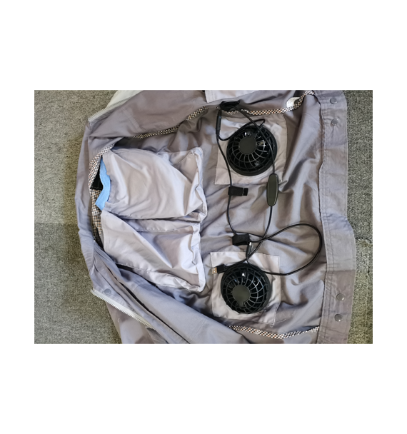 Senjoy エアコン作業ジャケット 暑い夏を涼しいファンで乗り切る