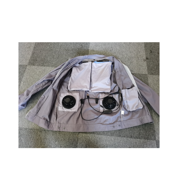 Senjoy エアコン作業ジャケット 暑い夏を涼しいファンで乗り切る