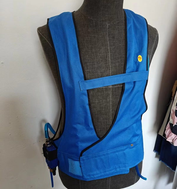 渦管式エアコンベストの動作原理